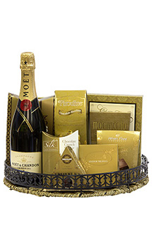 Send Moet & Chandon Champagne Bucket Gift Basket Online