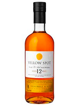 YELLOW SPOT 12 YEAR OLD POT STILL IRISH WHISKEY