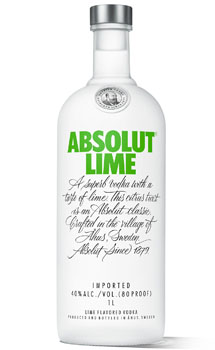 ABSOLUT VODKA LIME                                                                                                              
