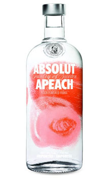 ABSOLUT APEACH VODKA                                                                                                            