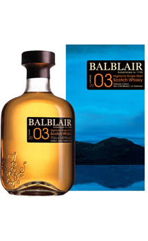 BALBLAIR SCOTCH SINGLE MALT 2003 - 