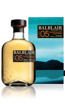 BALBLAIR SCOTCH SINGLE MALT 2005 - 