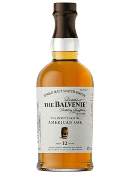 Single Malt Scotch Gift | BALVENIE 12 YEAR OLD THE SWEET TOAST OF AMERICAN OAK - 750ML