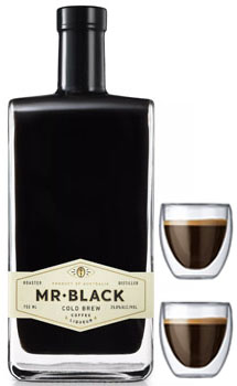 MR BLACK LIQUEUR COLD BREW COFFEE WITH 2 ESPRESSO SHOT GLASSES                                                                  