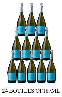 BLU PROSECCO - 187ML - 24 BOTTLES  