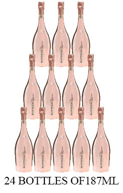 BOTTEGA ROSE GOLD- 187ML 24 BOTTLES