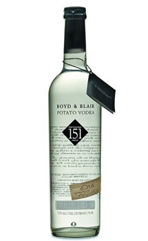 BOYD & BLAIR VODKA POTATO 151 PROOF