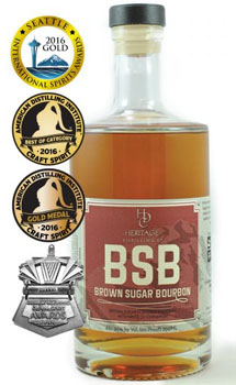 HERITAGE DISTILLING BOURBON BROWN SUGAR - 750ML
