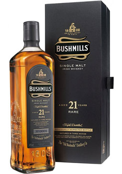 BUSHMILLS 21 YEAR OLD SINGLE MALT I
