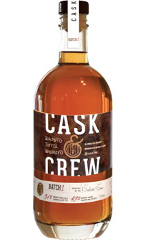 CASK & CREW WHISKEY WALNUT TOFFEE AMERICAN WHISKEY - 750ML                                                                      