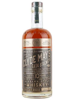 CLYDE MAY'S BOURBON 10 YEAR CASK STRENGTH