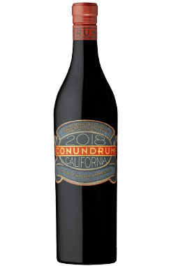 CONUNDRUM RED WINE 2018            