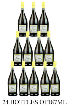 CUPCAKE PROSECCO - 187ML - 24 BOTTL