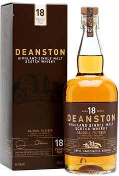 DEANSTON SCOTCH SINGLE MALT 18 YEAR