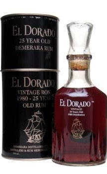 EL DORADO RUM 25 YEAR OLD                                                                                                       