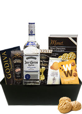 ESPECIALLY SILVER GIFT BASKET      
