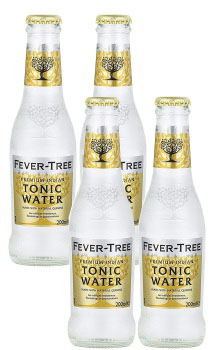 FEVER TREE INDIAN TONIC WATER - 200ML - 4 PACK