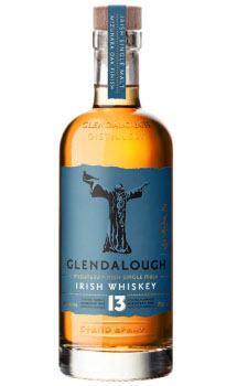 GLENDALOUGH IRISH WHISKEY SINGLE MALT 13 YEAR - 750ML
