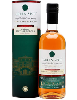 GREEN SPOT IRISH WHISKEY FINISHED IN CHATEAU LEOVILLE BARTON CASK                                                               