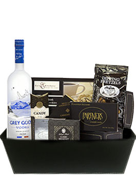 GREY SENSATION GIFT BASKET         