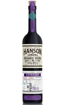 HANSON OF SONOMA VODKA ORGANIC ESPRESSO