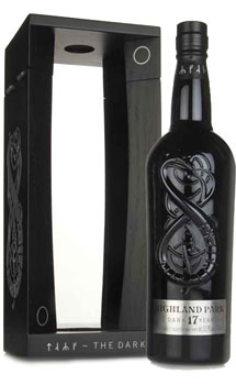 HIGHLAND PARK SCOTCH SINGLE MALT 17 YEAR - THE DARK - 750ML                                                                     