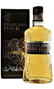 HIGHLAND PARK SCOTCH SINGLE MALT 12 YEAR VIKING HONOUR - 750ML                                                                  