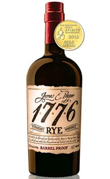 JAMES E. PEPPER 1776 RYE WHISKEY BARREL PROOF