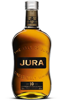 JURA SINGLE MALT SCOTCH 10 YEAR OLD