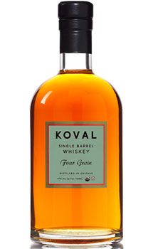 KOVAL WHISKEY FOUR GRAIN SINGLE BARREL - 750ML                                                                                  