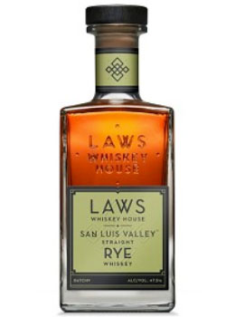 LAWS WHISKEY HOSUE SAN LUIS VALLEY STRAIGHT RYE WHISKEY - 750ML