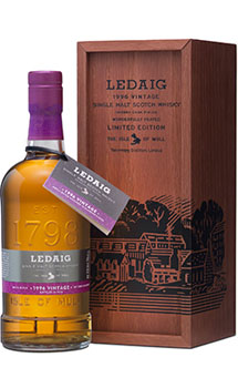 LEDAIG SCOTCH SINGLE MALT 1996 VINT