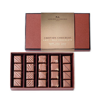 LA MAISON DU CHOCOLAT EMOTION MILK CHOCOLATE