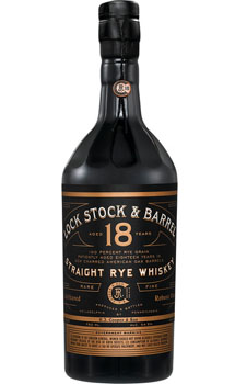 LOCK STOCK AND BARREL 18 YEAR RYE W