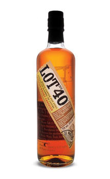 LOT NO 40 CANADIAN RYE WHISKY      