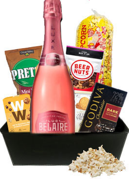 Moet & Chandon Nectar Rose & Godiva Chocolate Gift Box