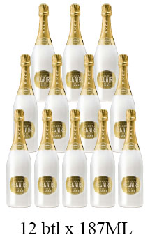 LUC BELAIRE RARE LUXE WHITE - 187ML- 12 BOTTLES