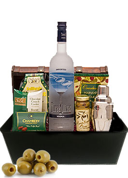 Martini Please Gift Basket