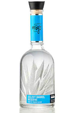 MILAGRO SELECT BARREL RESERVE SILVER TEQUILA - 750ML                                                                            