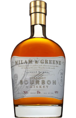 MILAM & GREENE SINGLE CASK BOURBON 