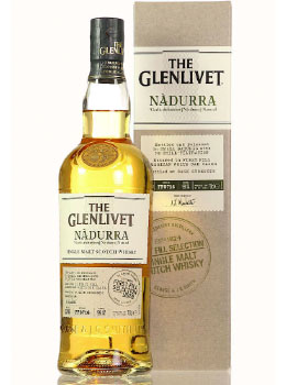 GLENLIVET SCOTCH SINGLE MALT - 750ML NADURRA FIRST FILL SELECTION                                                               
