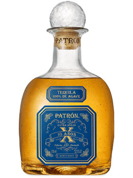 PATRON TEQUILA EXTRA ANEJO 10 ANOS - 750ML                                                                                      