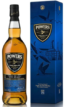 POWERS IRISH WHISKEY THREE SWALLOW RELEASE