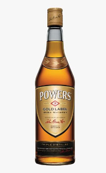 POWERS IRISH WHISKEY GOLD LABEL    