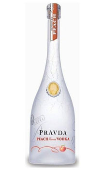 PRAVDA VODKA PEACH -750ML          