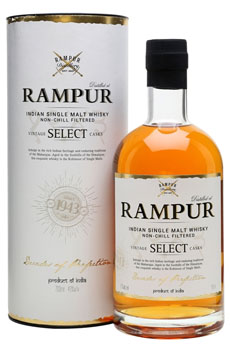RAMPUR WHISKY SINGLE MALT DOUBLE CA