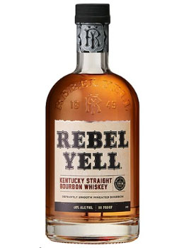 REBEL YELL BOURBON - 750ML 80 PROOF