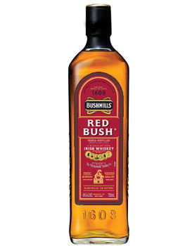 BUSHMILLS IRISH WHISKEY RED BUSH   