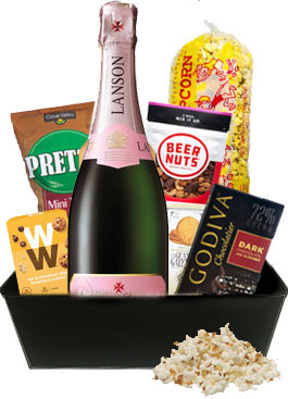 ROSEY LANSON BRUT GIFT BASKET
