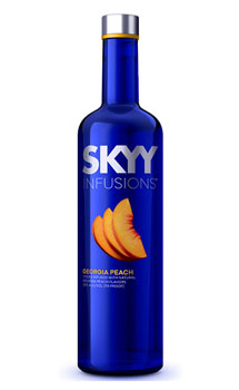 SKYY VODKA INFUSIONS GEORGE PEACH  
